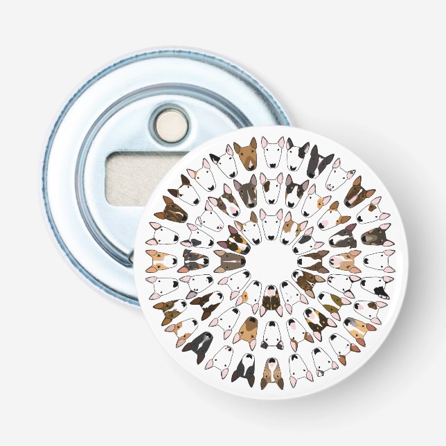 Bull Terrier Bottle Opener (Front)