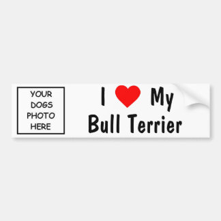 Bull Terrier Bumper Sticker