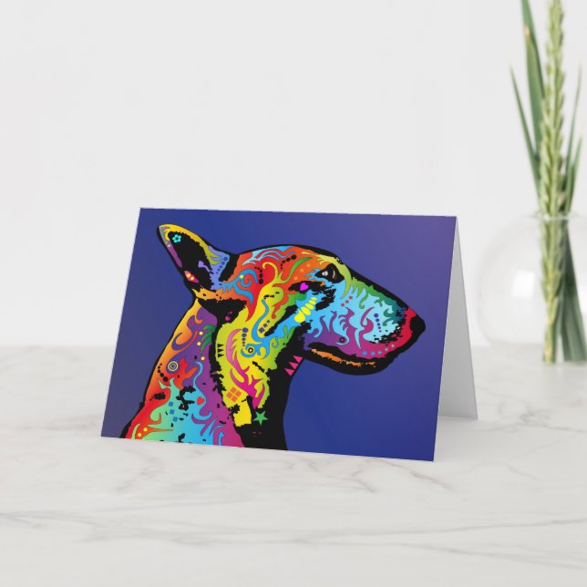 Bull Terrier Card (Front)