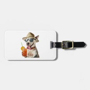 Bull Terrier Copy Luggage Tag