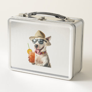 Bull Terrier Copy Metal Lunch Box