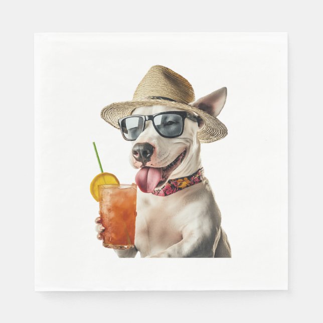 Bull Terrier Copy Napkin (Front)