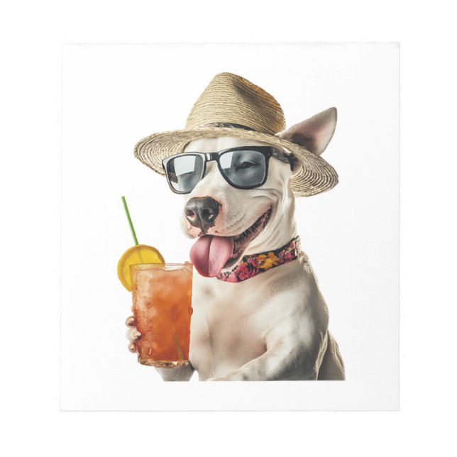 Bull Terrier Copy Notepad (Front)