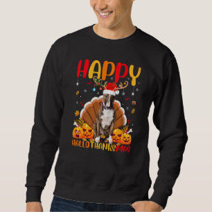 Bull Terrier Dog   Bull Terrier Hellothanksmas Sweatshirt