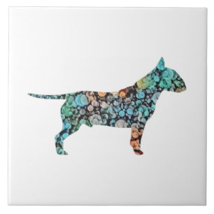 Bull Terrier Dog Lover  Ceramic Tile