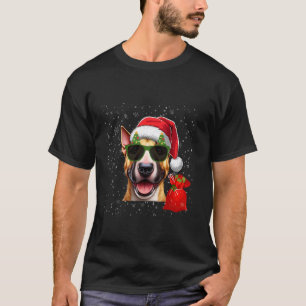 Bull Terrier Dog Lover Men Women Kids Christmas T-Shirt