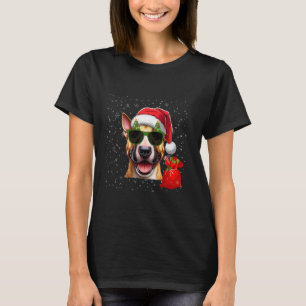 Bull Terrier Dog Lover Men Women Kids Christmas T-Shirt