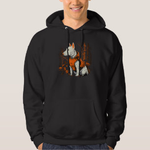 Bull Terrier Hunter on Bull Terrier Game Hunting Hoodie