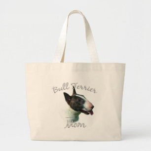 Bull Terrier Mum 2 Large Tote Bag