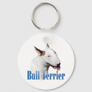 Bull Terrier Name Key Ring