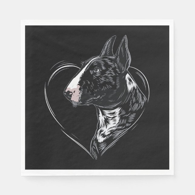 Bull Terrier   Napkin (Front)