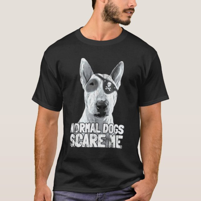 Bull Terrier Pirate T-Shirt (Front)