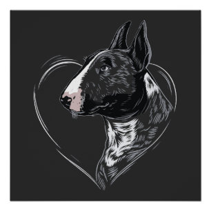 Bull Terrier Poster