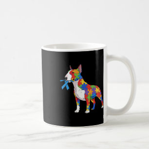 Bull Terrier Puzzle Autism Awareness Autistic Wome Coffee Mug