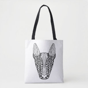 Bull Terrier Sketch 2 Tote Bag