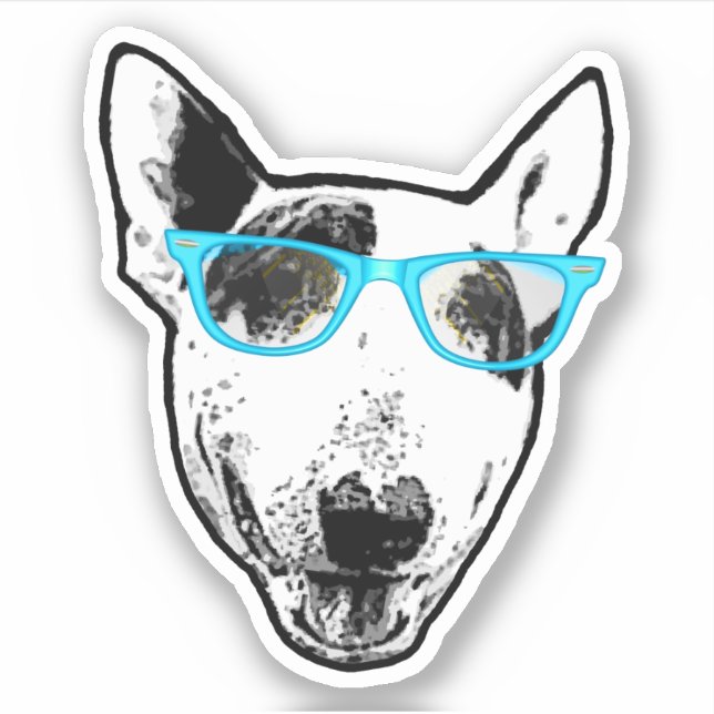 Bull Terrier Sticker (Front)