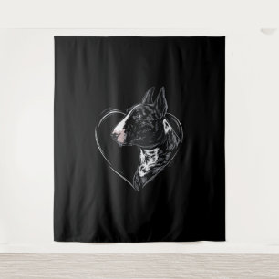Bull Terrier Tapestry