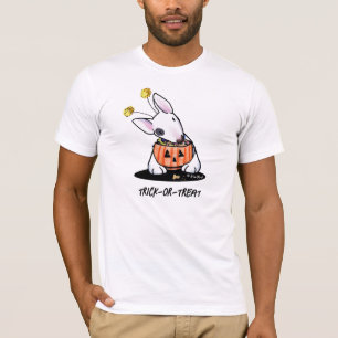 Bull Terrier Trick Or Treat T-Shirt