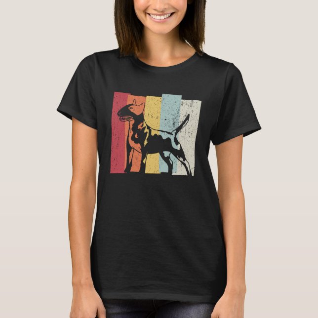 Bull terrier walk T-Shirt (Front)