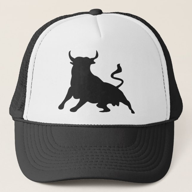 bull trucker hat (Front)