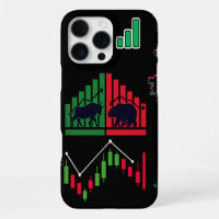 Bull vs Bear iPhone Case – VYBE CORE Stock Market 