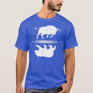 Bull VS Bear Stock Market Investing Trading Gift T-Shirt