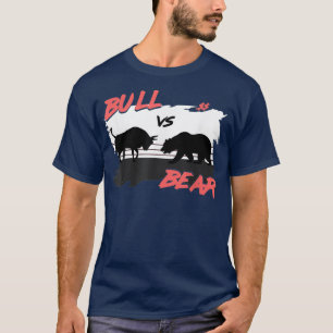 Bull vs Bear Stock Market Trading - Investor T-Shirt