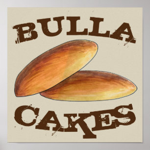 Bulla Cakes Traditional Jamaican Molasses Cake Poster