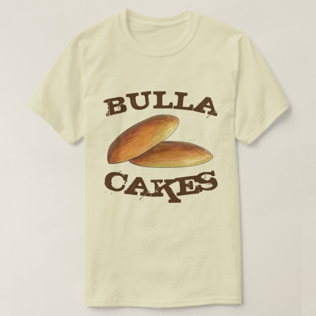 Bulla Cakes Traditional Jamaican Molasses Cake T-Shirt (Design Front)
