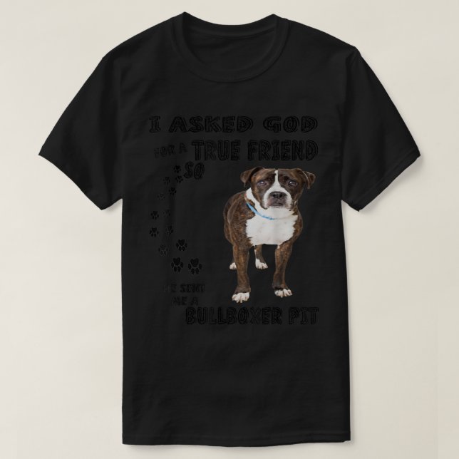 Bullboer Pit Quote Mum Dad Costume, Boer Pitbull M T-Shirt (Design Front)