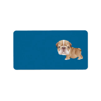 Bulldog Address Label