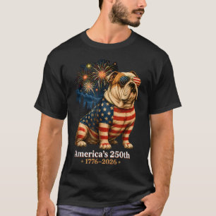 Bulldog America's 250Th Anniversary 1776 T-Shirt