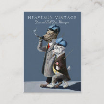 Bulldog and Great Dane - Funny Vintage