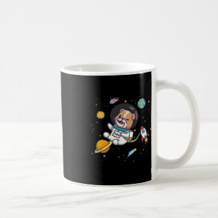 Bulldog Astronaut  Coffee Mug