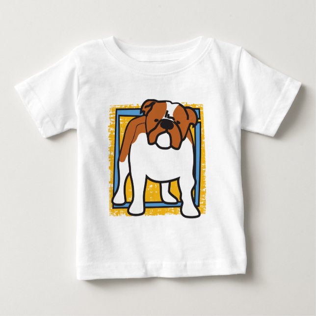 Bulldog Baby T-Shirt (Front)