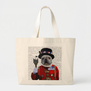 Bulldog Beefeater Large Tote Bag