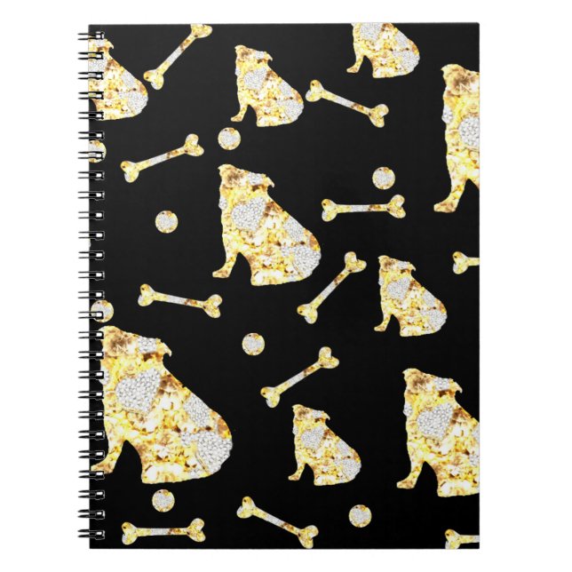 BULLDOG BLING NOTEBOOK (Front)