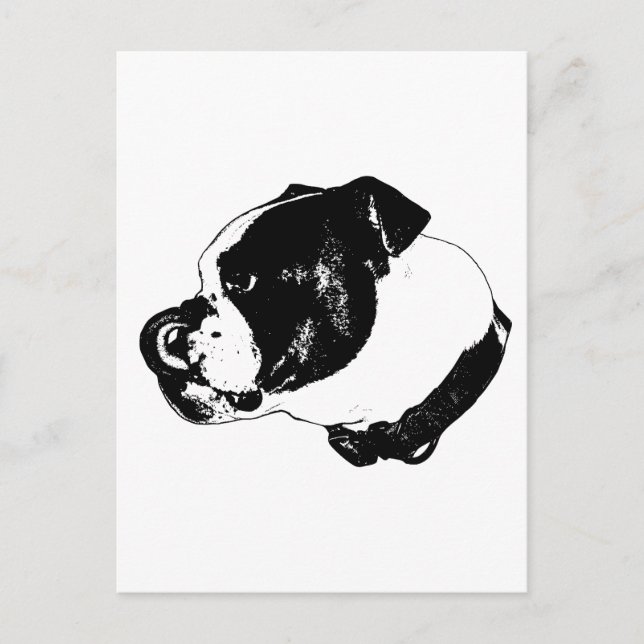 Bulldog Bold Postcard (Front)