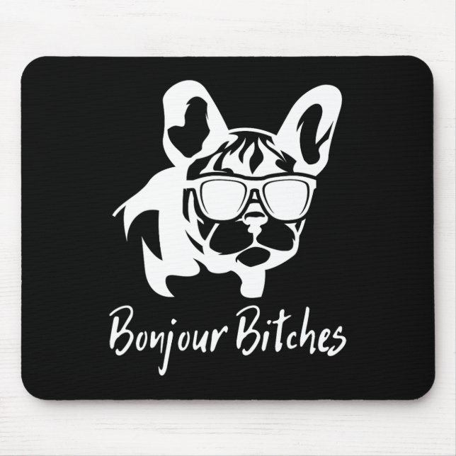 Bulldog Bonjour Es  Mouse Pad (Front)