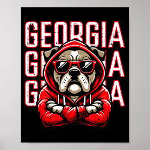 Bulldog Boys Youth Teen Kids Men Girls Women Poster