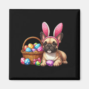 Bulldog Bunny Happy Easter Bulldog Lover Easter Bu Magnet