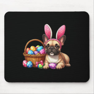 Bulldog Bunny Happy Easter Bulldog Lover Easter Bu Mouse Pad