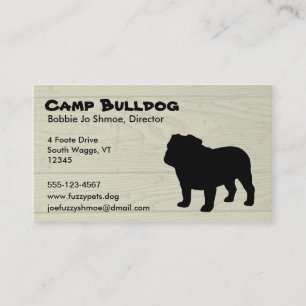 Bulldog Business Card