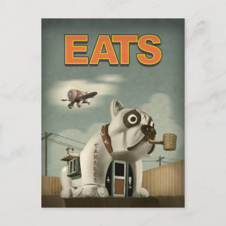 Bulldog Cafe Postcard