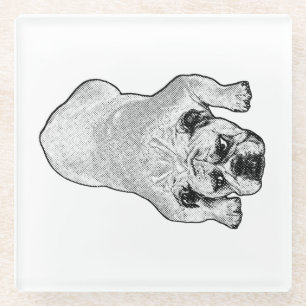 Bulldog Calm Table Coaster