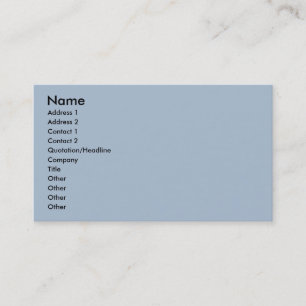 Bulldog Cheer Mum Calling Card