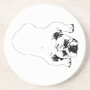 Bulldog Cheer Table Coaster