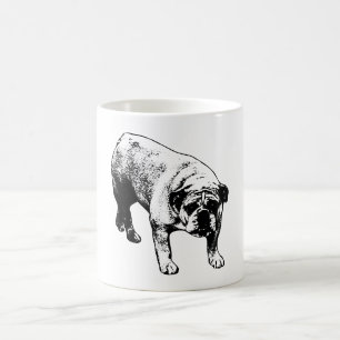 Bulldog Christmas Brew Coffee Mug