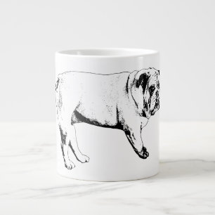 Bulldog Christmas Morning Mug