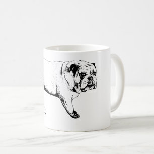 Bulldog Christmas Morning Mug